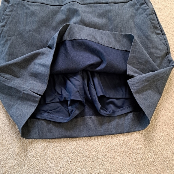 ❤️ S.C.& Co. Pull On Skort Grey Stretch Skirt Women's Various Sizes New - Picture 7 of 9
